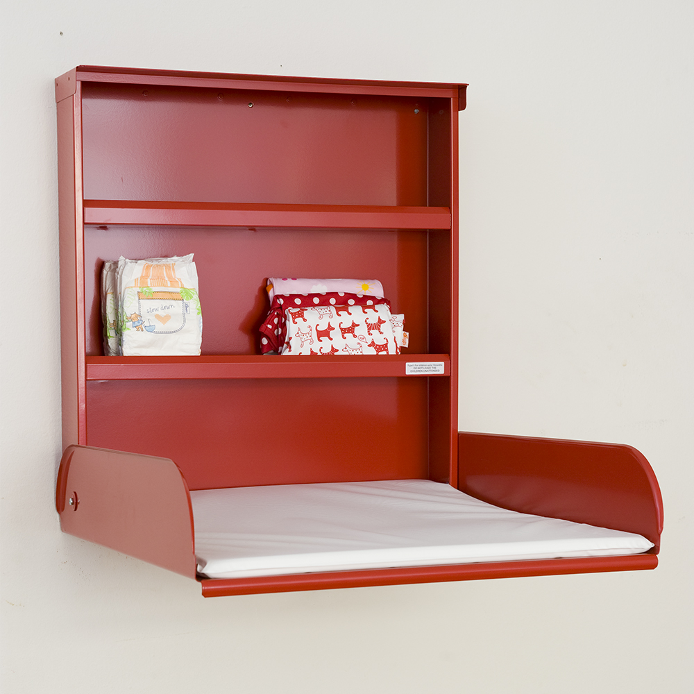 Table à langer murale Fifi ByBO Design - Rouge - ByBO Design