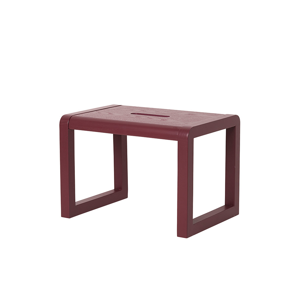 Tabouret Little Architect - Bordeaux - Ferm Living