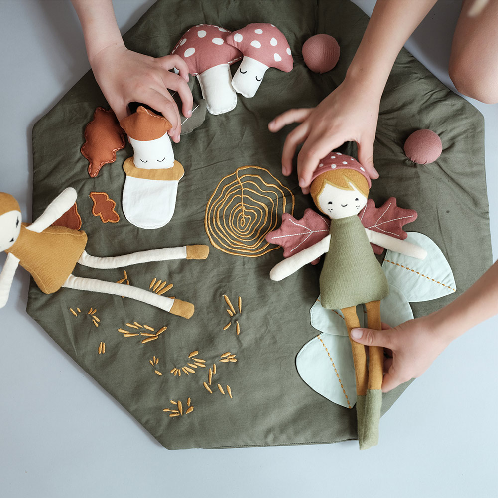Tapis de jeux de voyage - Forêt Fabelab