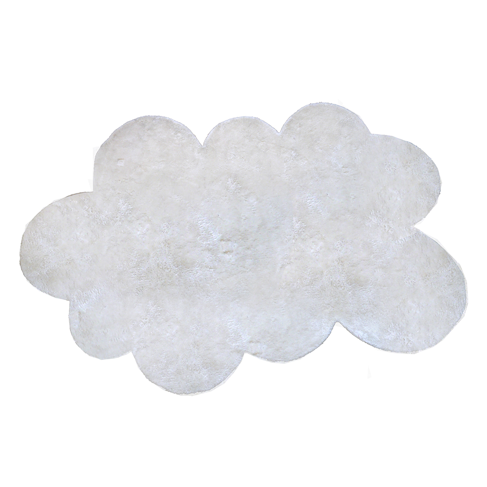 Tapis Nuage poils courts - Blanc Pilepoil pour chambre ...