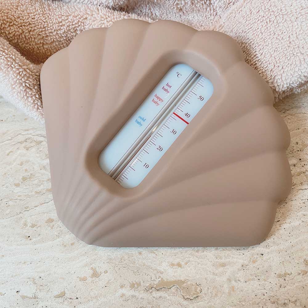 Thermomètre de bain Coquillage - Rose poudré Konges Slojd