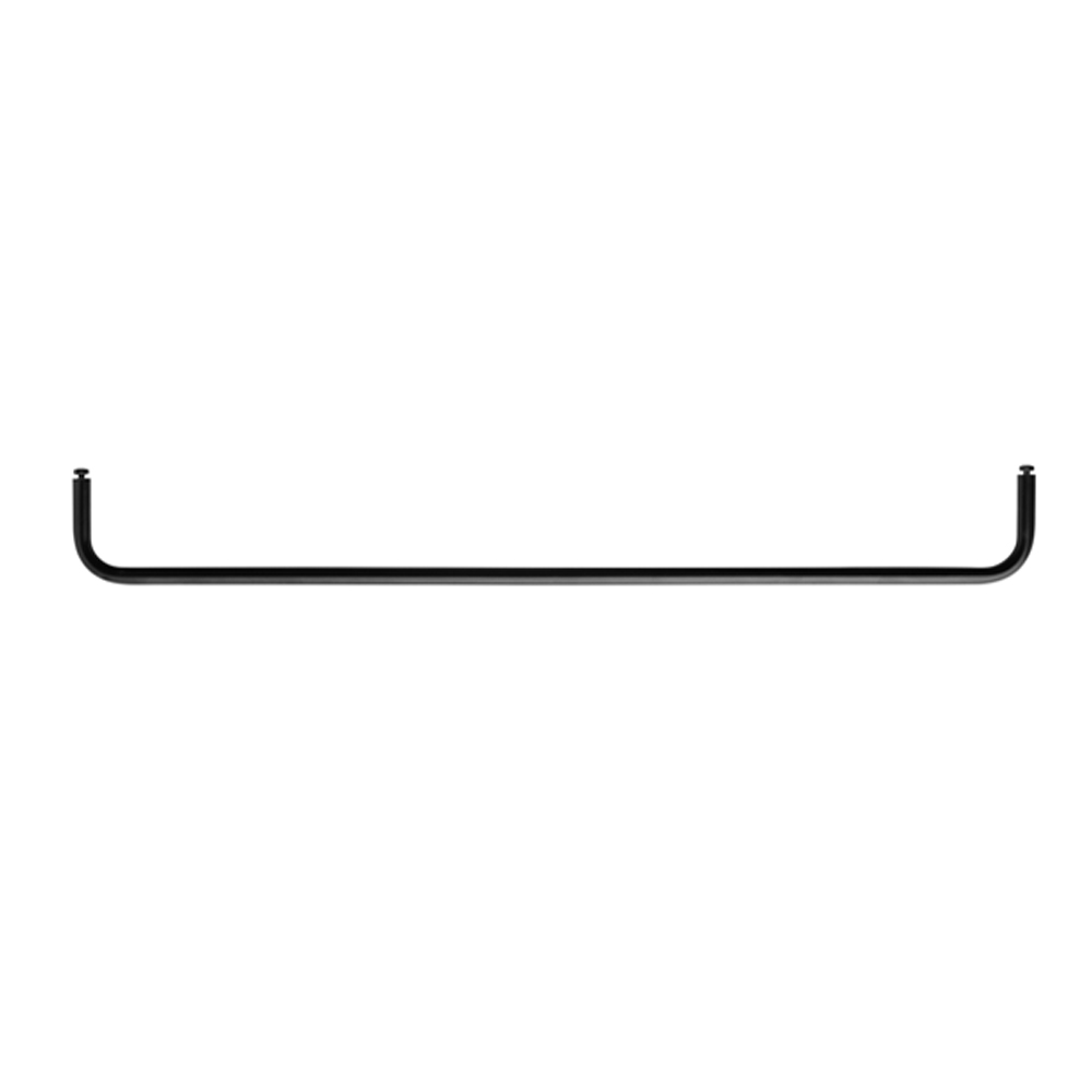 Tige 78 cm pour étagère en métal - Noir - String Furniture