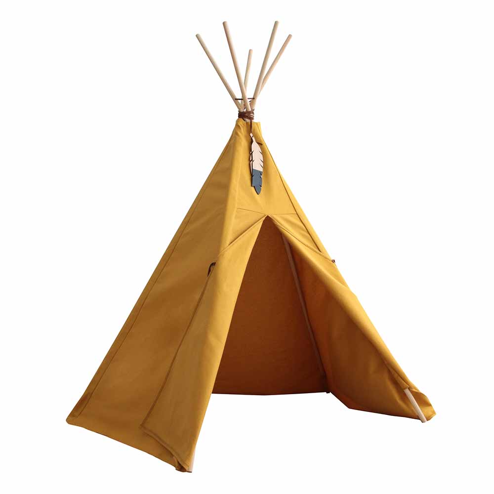 Tipi Nevada Pure Line - Jaune or - Nobodinoz