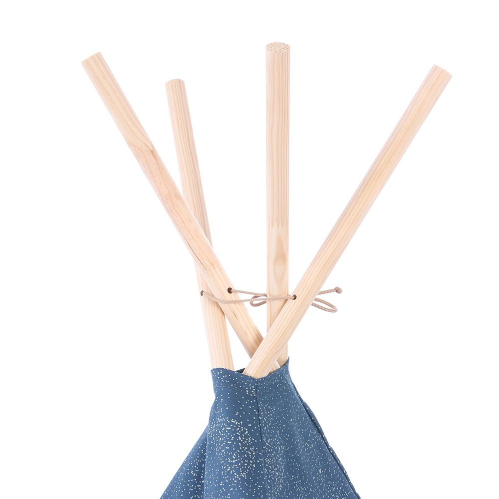 Tipi enfant Phoenix bubble Elements - Bleu marine - Nobodinoz