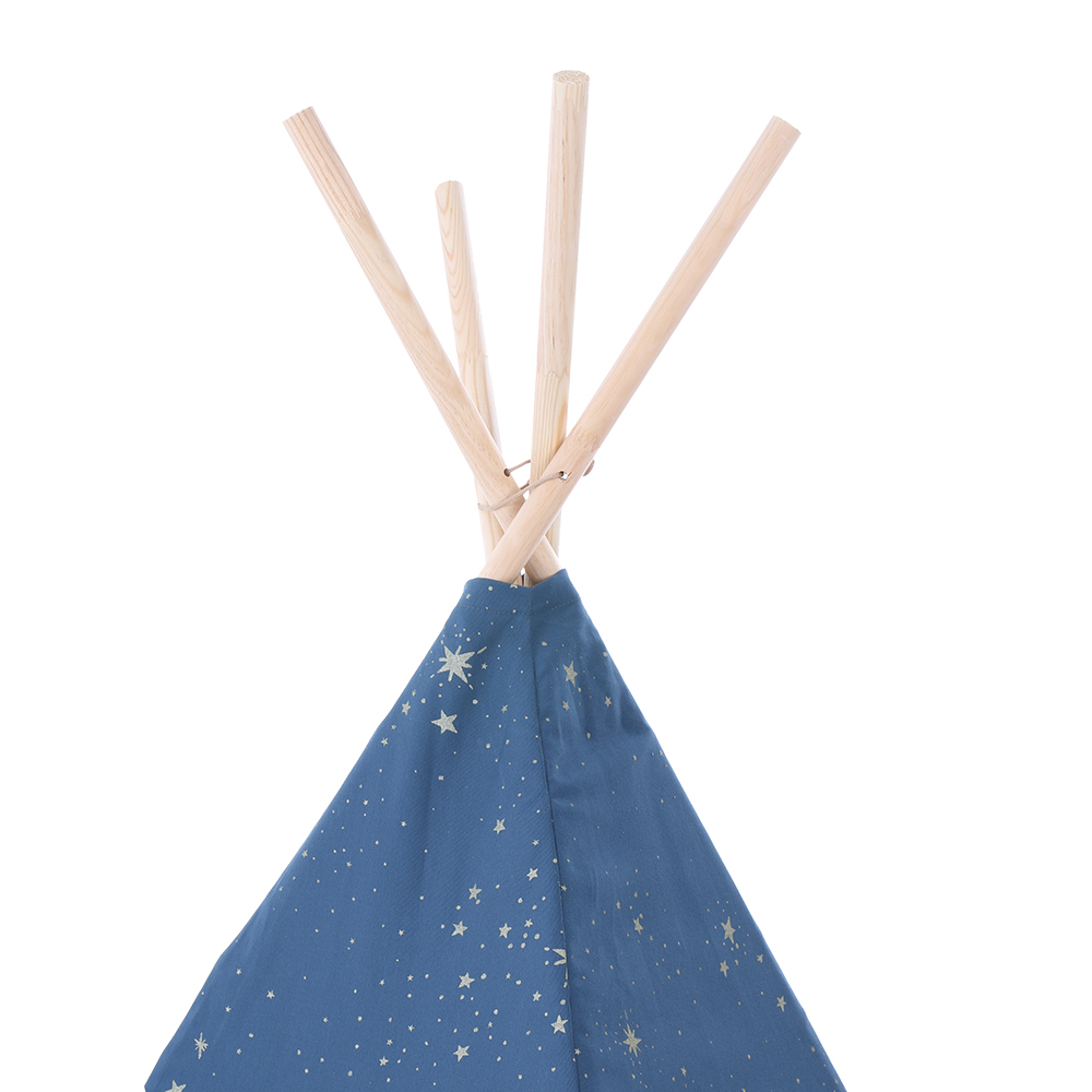 Tipi enfant Phoenix stella Elements - Bleu marine - Nobodinoz