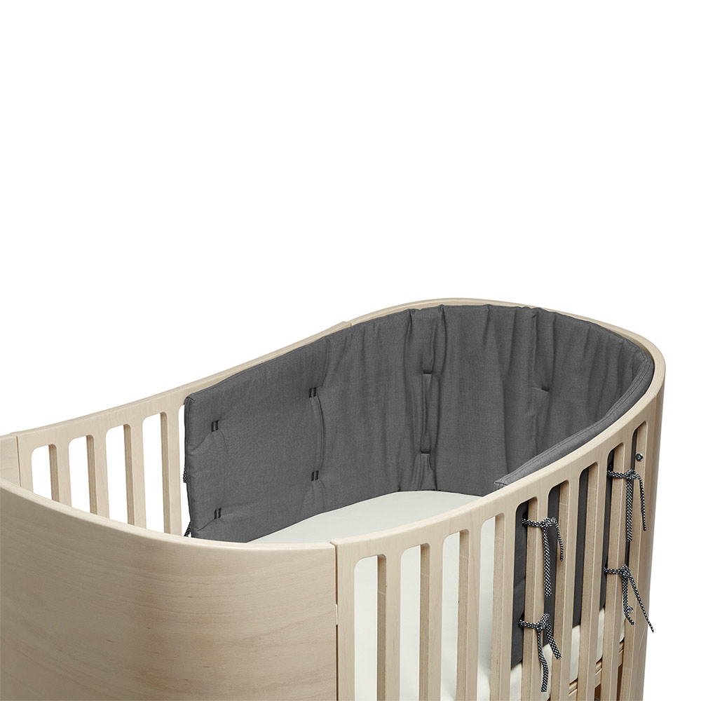 Tour de lit pour lit évolutif Classic - Gris Leander