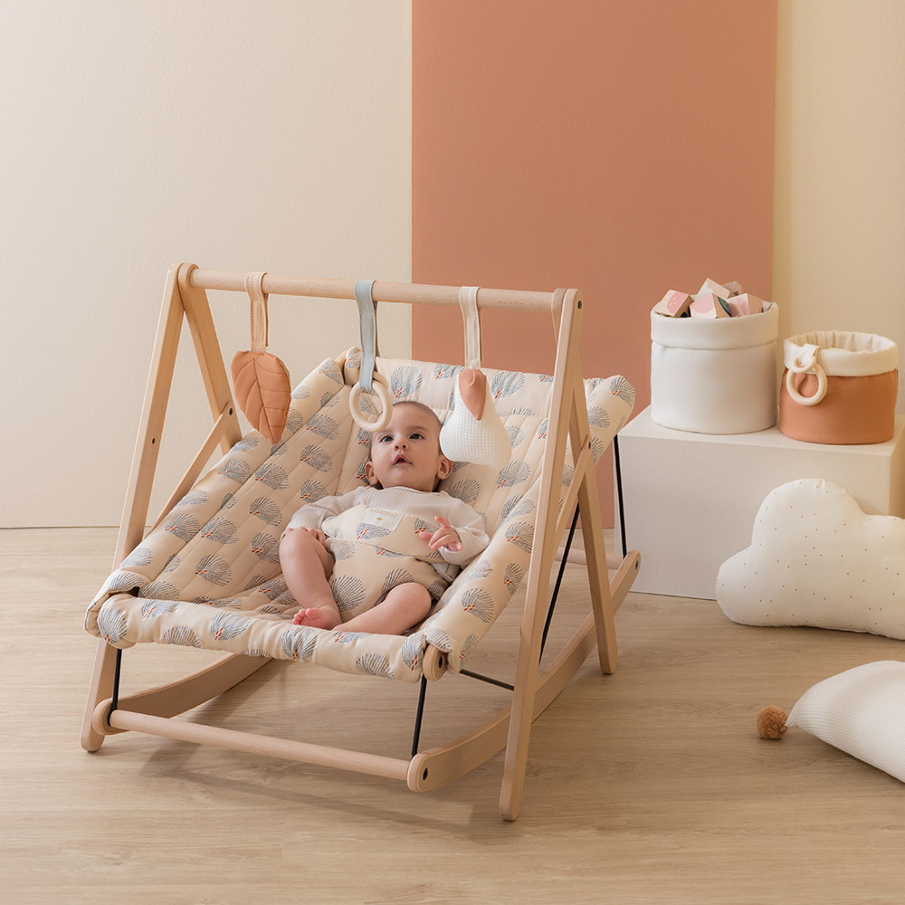 Transat Bébé Growing Green Gatsby - Crème - Nobodinoz