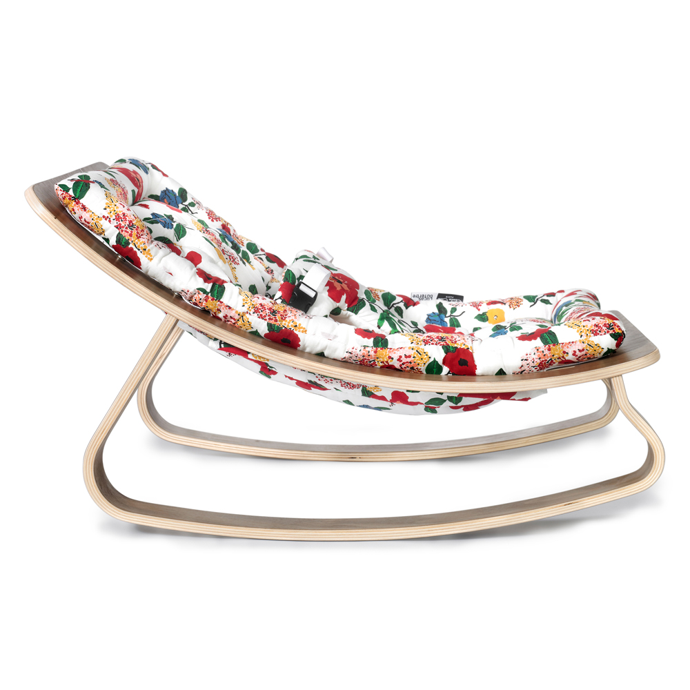 Transat bébé Levo noyer Hibiscus x Le Petit Lucas du Tertre - Charlie Crane