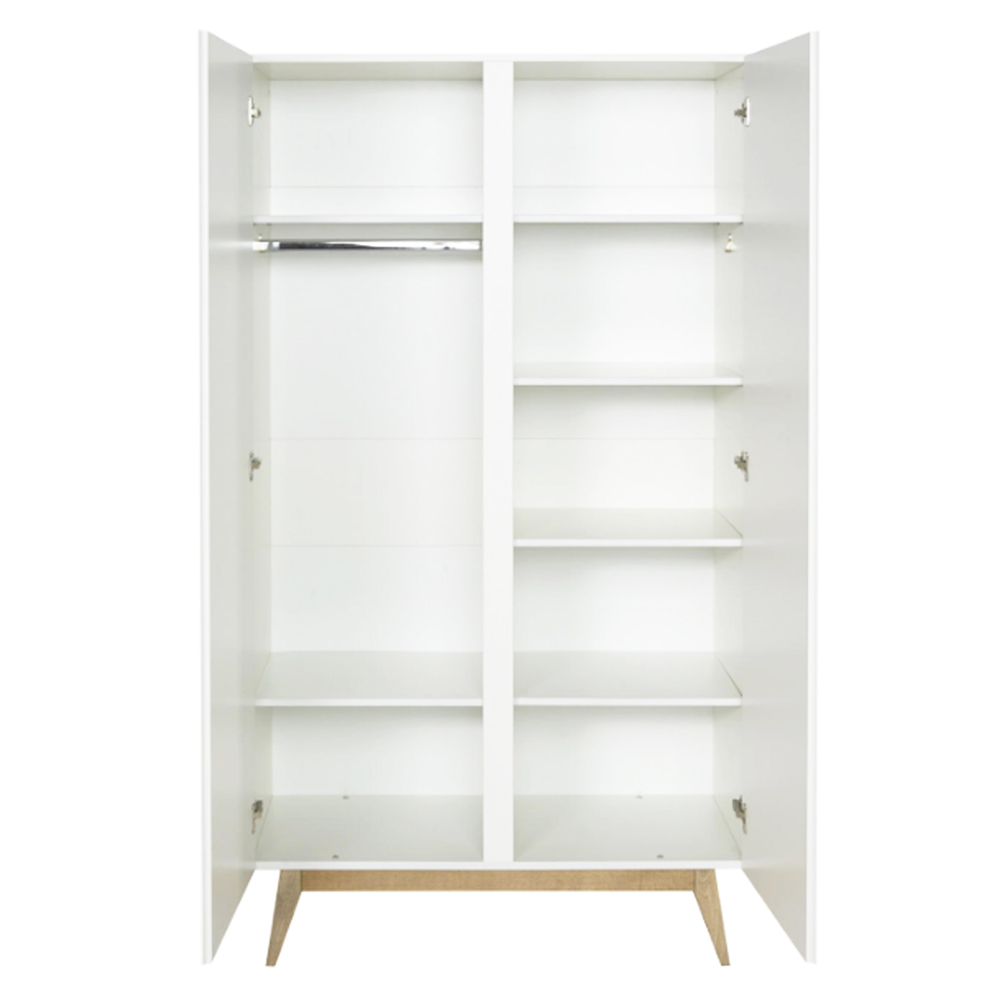 Armoire 2 portes Trendy - Blanc - Quax