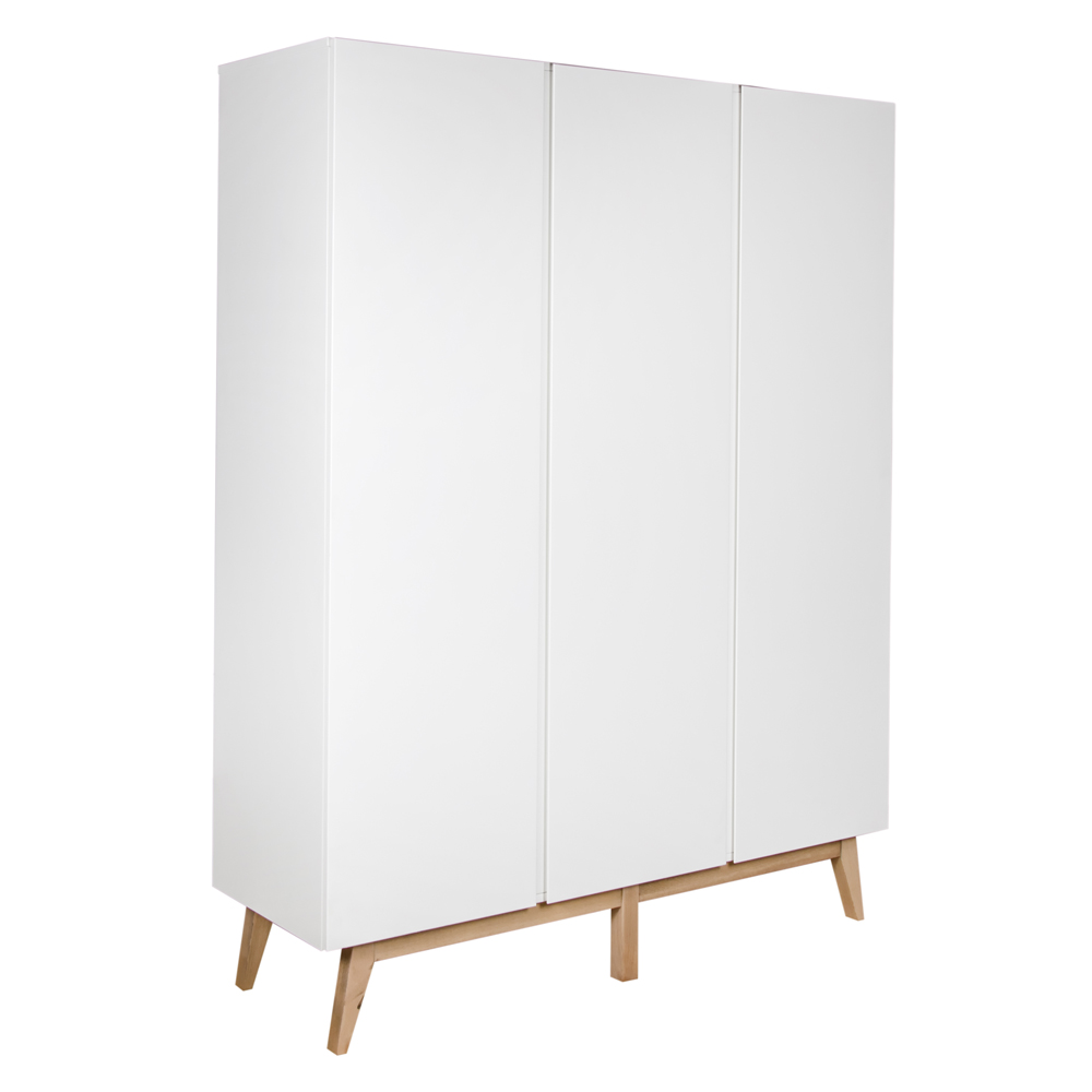 Armoire 3 portes Trendy - Blanc Quax