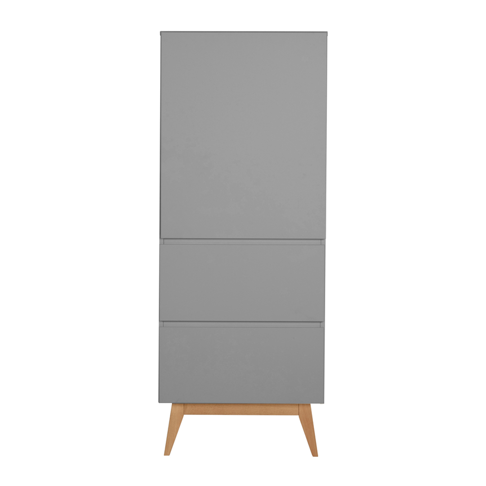 Armoire 1 porte Trendy - Griffin grey - Quax