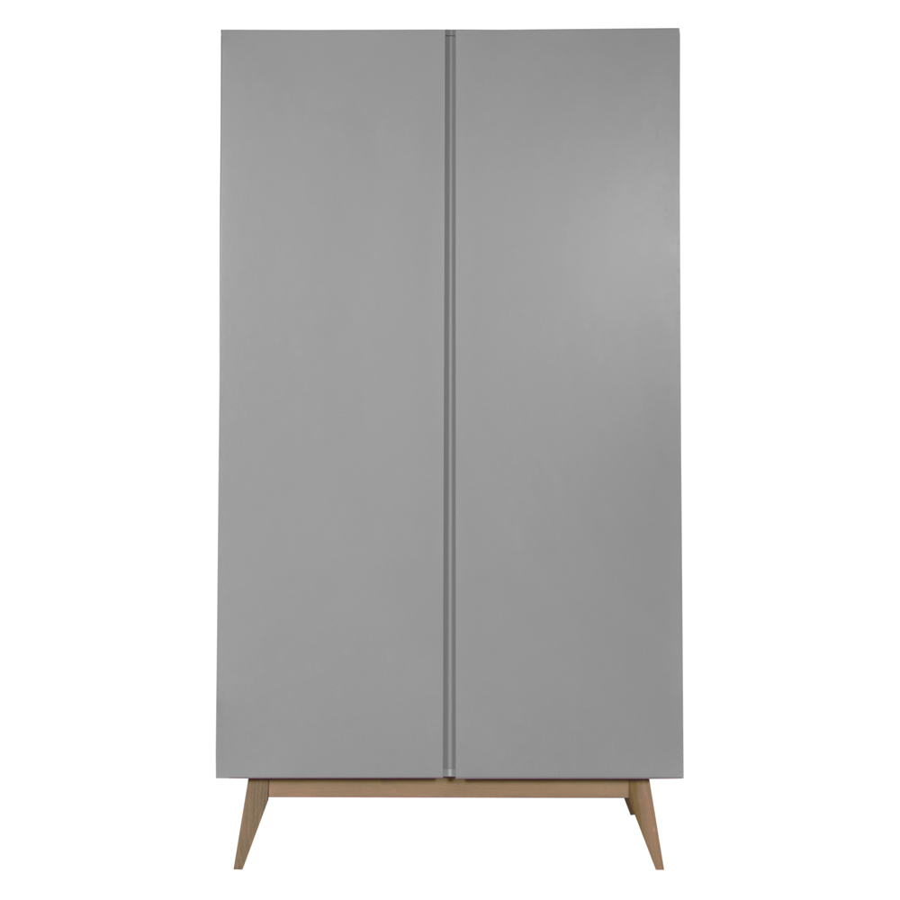 Armoire 2 portes Trendy - Griffin grey - Quax
