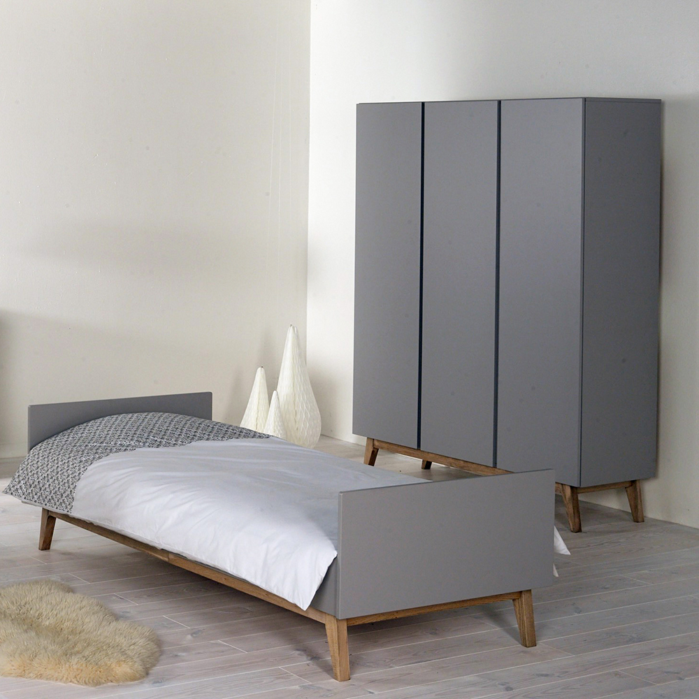 Lit enfant Trendy 90 x 200 - Griffin grey - Quax