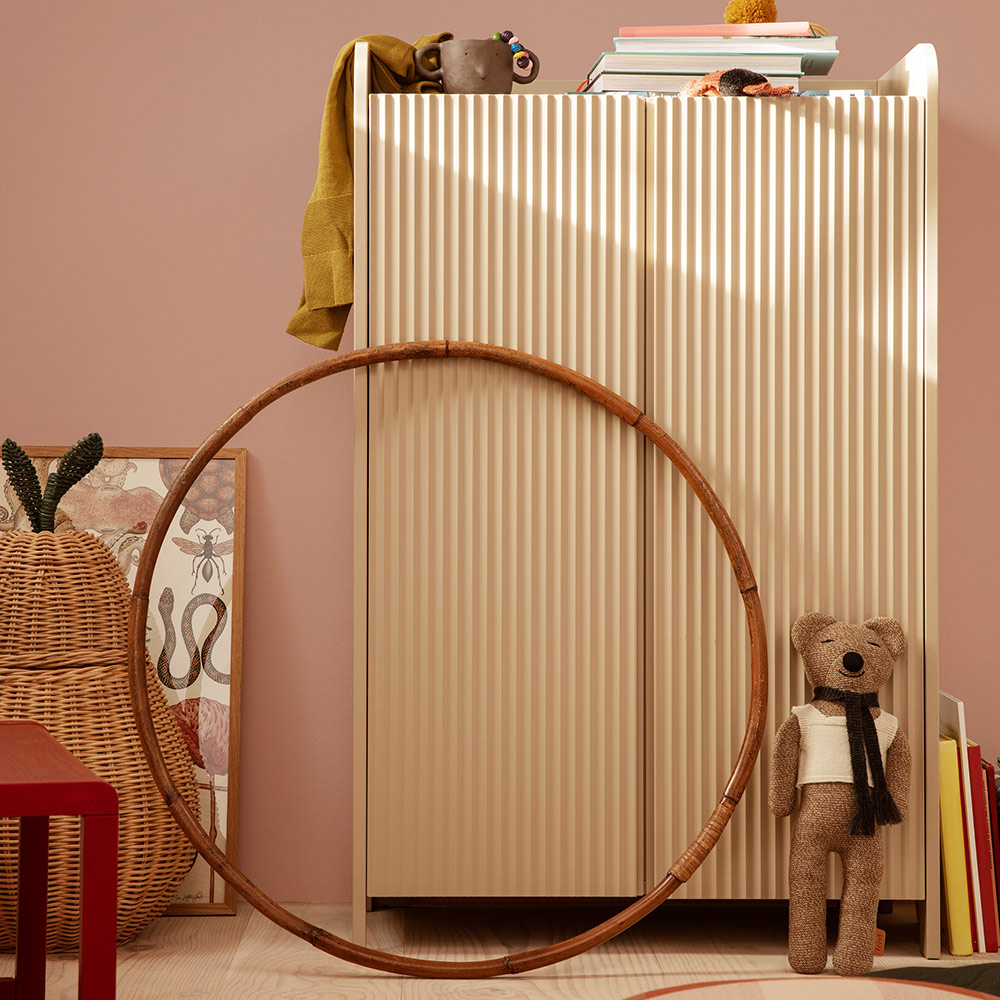 Hula Hoop en rotin Ferm Living