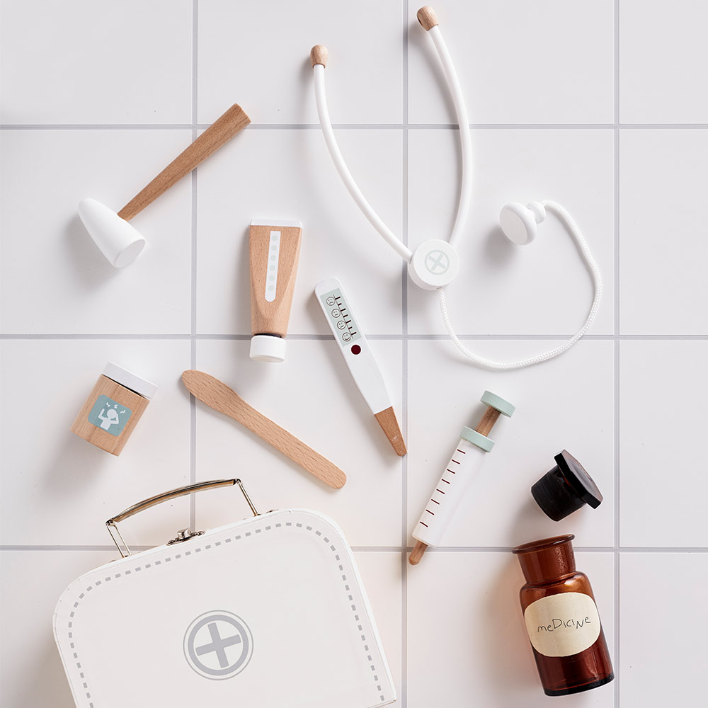 Valise de docteur - Blanc - Kid's Concept