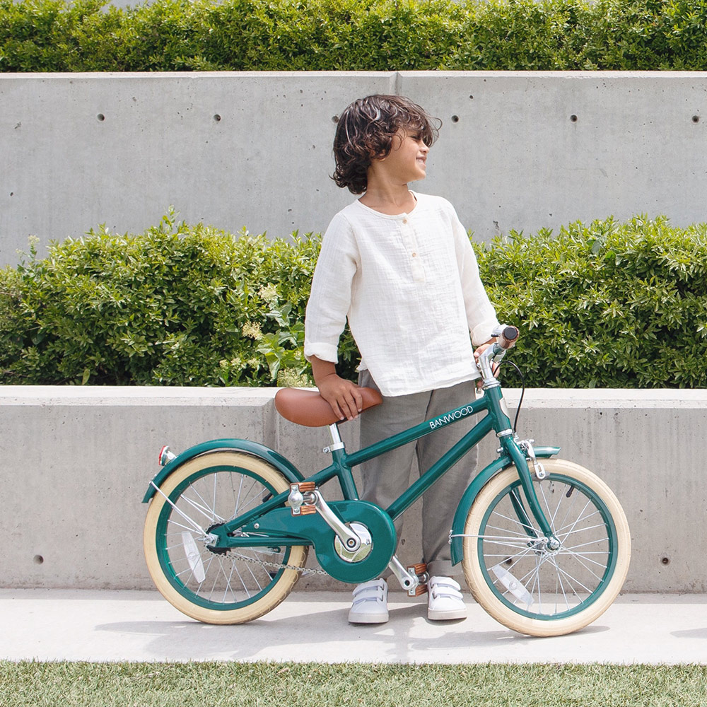 Vélo évolutif vintage - Vert foncé - Banwood