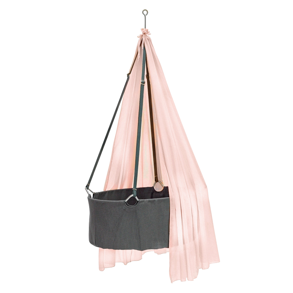 Voile pour berceau suspendu Leander - Rose pâle - Leander
