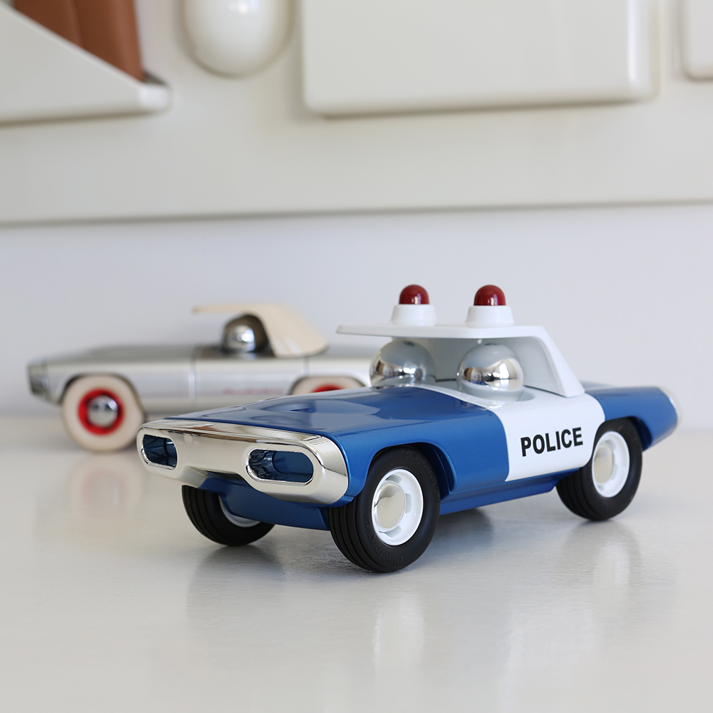 Voiture de police Maverick Heat - Bleu Playforever