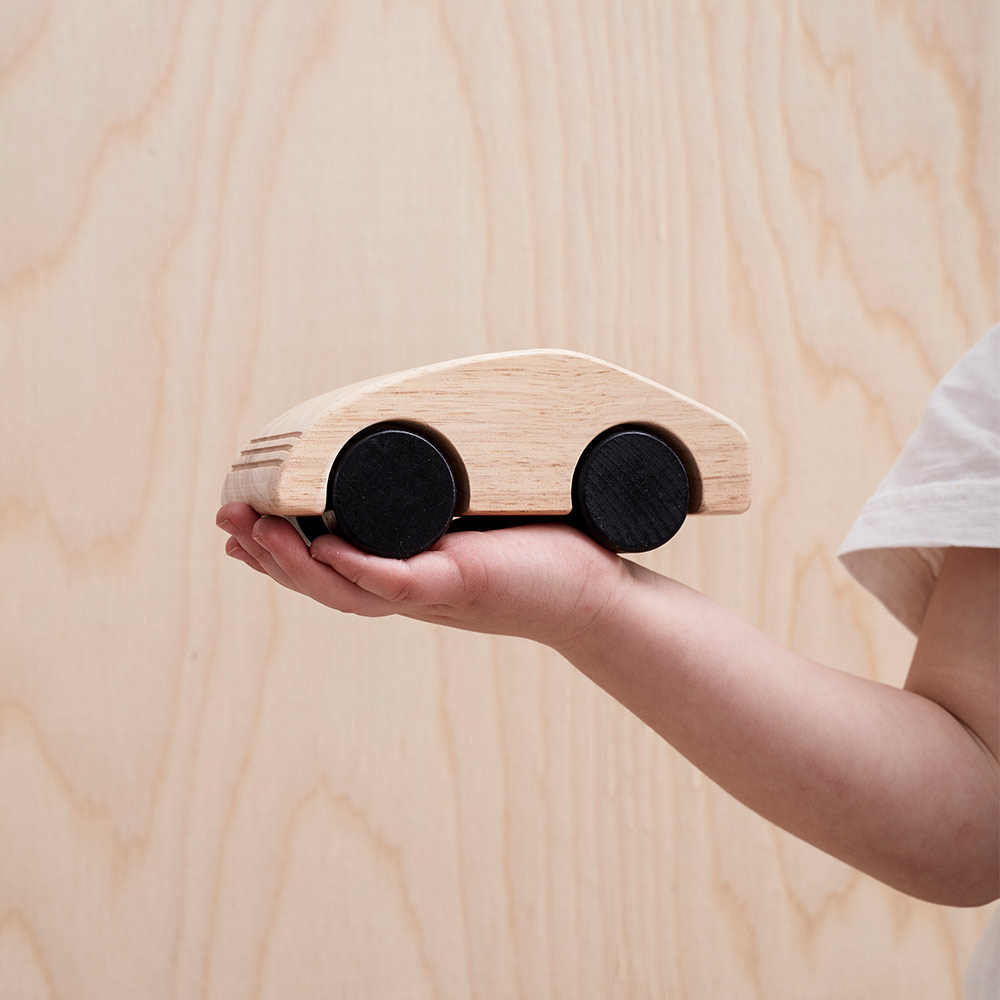 Voiture Sport Aiden - Bois naturel - Kid's Concept