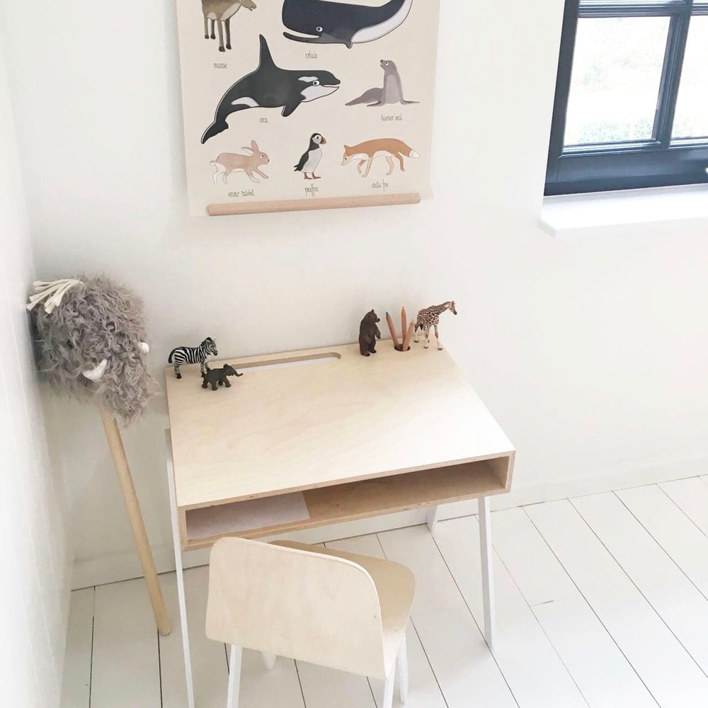 Bureau et chaise junior 7-10 ans - Vert - In2wood