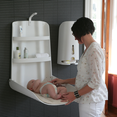 Table à langer murale Nathi ByBO Design - Blanc ByBO Design